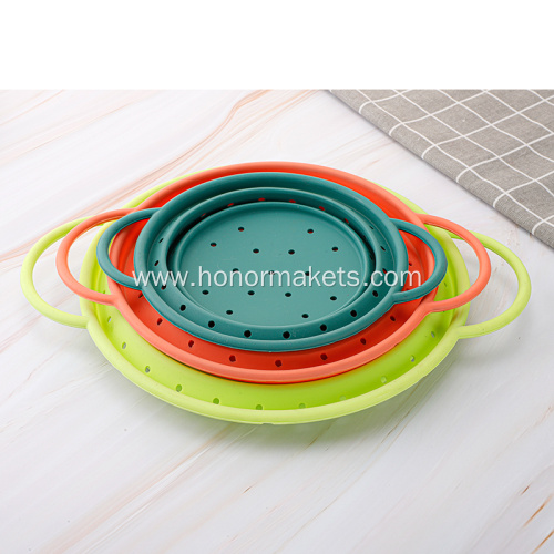 Silicone Kitchen Washing Drain Basket